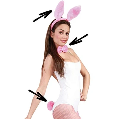 Afbeelding van Fiestas Guirca Bunny Set Roze (3 delig)