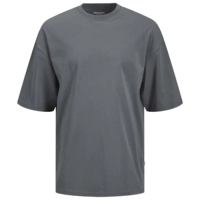 Afbeelding van Jack &amp; Jones Jjecharge TEE Tshirt basic, Heren, Maat: Small, Iron gate