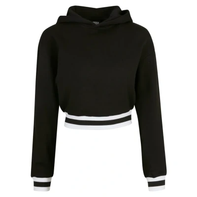 Afbeelding van Urban Classics Short College Hoodie, Dames, Maat: XL, Black