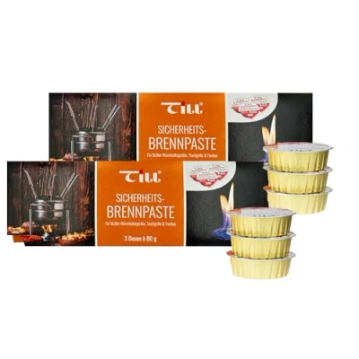 Afbeelding van TILL Veiligheidsbrandpasta 2 x 3 delige set à 80 g (6 stuks)