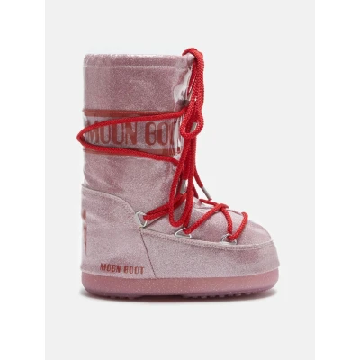 Afbeelding van MOON BOOT ICON JUNIOR PINK GLITTER Thermoboots / Snowboots Sneeuwlaarzen Jongen/Meisje original 35 38 (8059791065387)