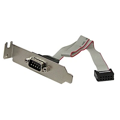 Afbeelding van StarTech.com 9 pins Serieel Mannelijk naar 10 Moederbord Low Profile Slotplaatje
