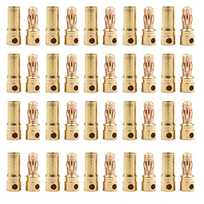 Afbeelding van CENPEK 20 Pairs 3.5mm Mannelijke Vrouwelijke Banaan Plug Bullet Connector Vervangingen