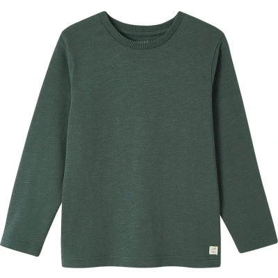 Afbeelding van Vertbaudet gekleurd T shirt voor jongens met lange mouwen
