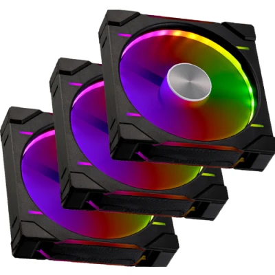 Afbeelding van Phanteks D30 PWM Regular Airflow D RGB 140MM Black 3 Pack