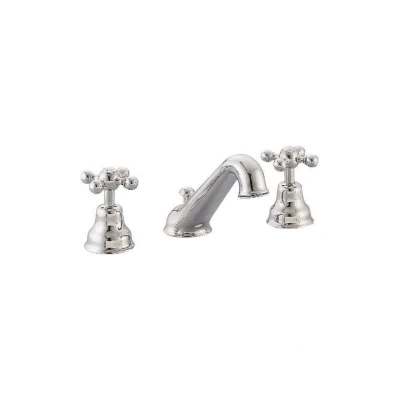 Afbeelding van Cisal Arcana Ceramic 3 gats Wastafelmengkraan Chroom AC00102021