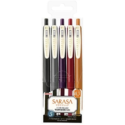 Afbeelding van Zebra Sarasa Vintage B 5 stuks