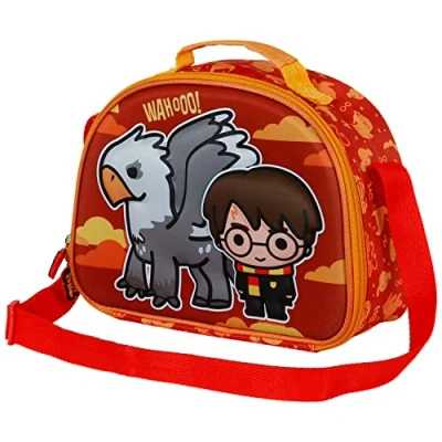 Afbeelding van Karactermania Harry Potter Scheurbek 3D Thermische Lunchtas met Trolley bevestiging Snack Oranje