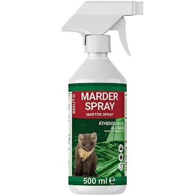Afbeelding van BMUT 500 ml marterspray voor auto, zolder en garage, direct langdurig, marterverschrikker marterafweer