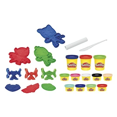 Afbeelding van Play Doh PJ MASKS HERO SET Cadeau Meisje 5 Jaar Jongen 3 Verjaardagscadeau Kind