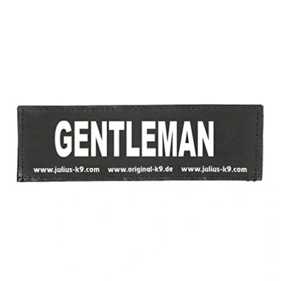 Afbeelding van Julius K9 Tekstlabel Gentleman groot