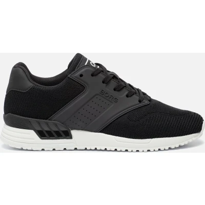 Afbeelding van Björn Borg Sneakers laag, Heren, Maat: 40, Black Textiel/ synthetisch