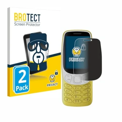 Afbeelding van BROTECT privacy screenprotector voor Nokia 3210 Folie Beschermfolie Blauwlichtfilter (2 Stuks)