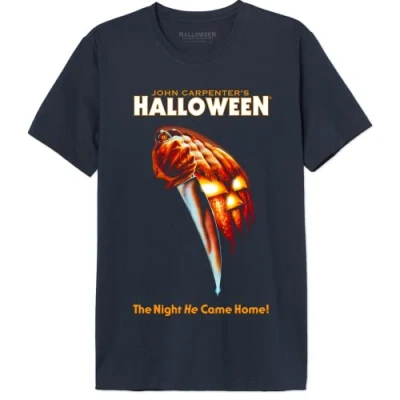 Afbeelding van cotton division UXHALODTS001 T shirt, marineblauw, XS heren, Marine,