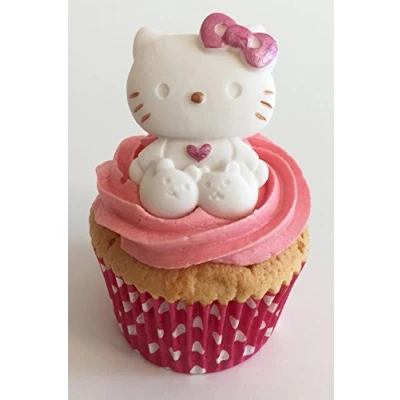 Afbeelding van Gorgeous Large Sugar Hello Kitty Edible &amp; handmade with love in the UK!
