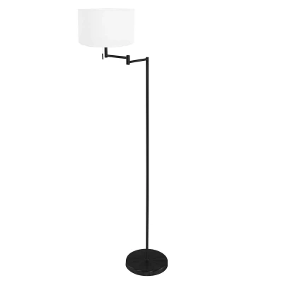 Afbeelding van Mexlite vloerlamp Bella zwart 3888ZW