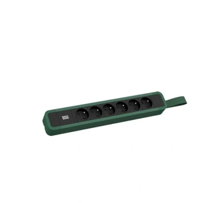 Afbeelding van Bachmann, Stekkerdoos, BACH contactdoosstrip (6 x, CEE 7/5, 7/3, 2 m)
