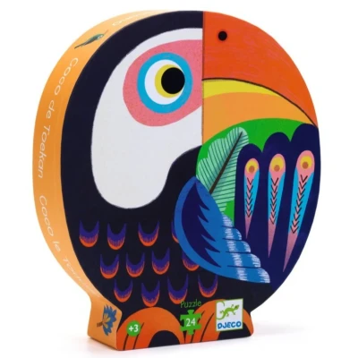 Afbeelding van Djeco puzzel coco de toekan 24st