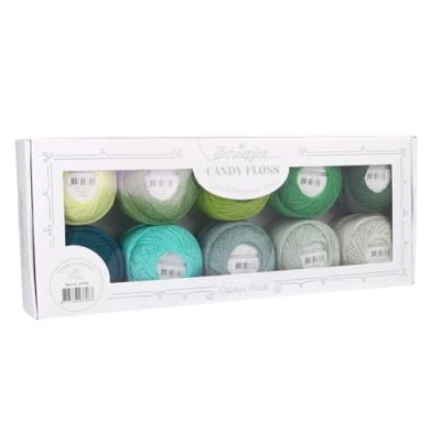 Afbeelding van Scheepjes Candy Floss colour pack 10x20gr Mint