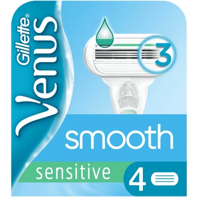 Afbeelding van Gillette Venus Smooth Sensitive 4 Mesjes