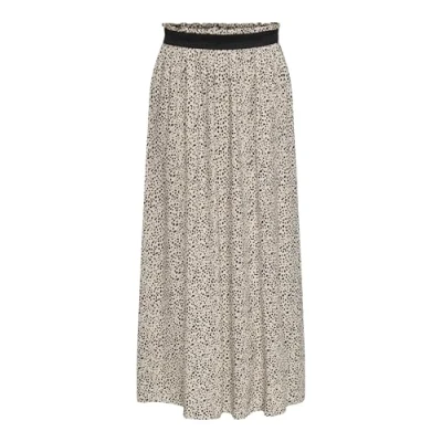 Afbeelding van Only Onlvenedig Aop Life Long Skirt Wvn 15251761 Zand Dames The Stone