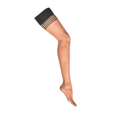 Afbeelding van KOTEK H032 Thigh high kousen S/M Zwart