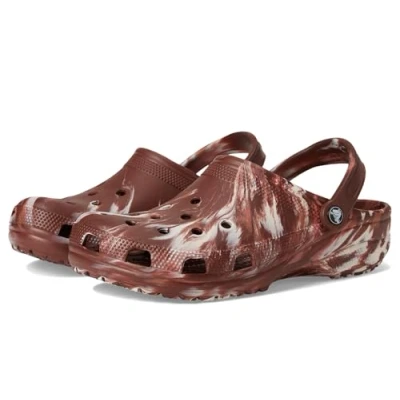Afbeelding van Crocs Classic Marbled Clog Wijnrood US M5/W7 (EU 37 38)