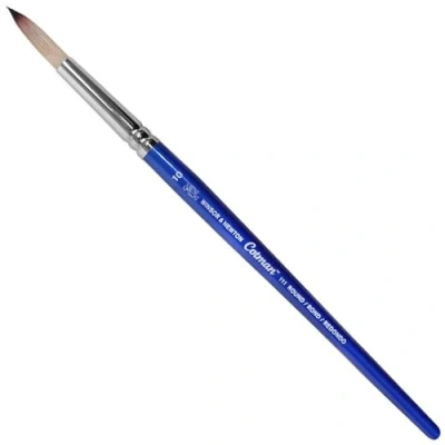 Afbeelding van Winsor &amp; Newton 5301010 Cotman Aquarel penseel van syntetisch haar Serie 111 Ronde borstel, korte steel met uitstekende veerkracht, verfafgifte en uiterste nauwkeurigheid Nr. 10 6,3 mm,