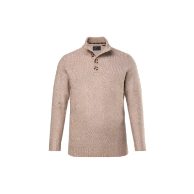 Afbeelding van JP1880 Poloshirt, Heren, Maat: Large, Beige