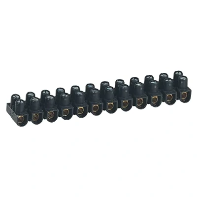 Afbeelding van Legrand Aansluitklem nylblok, 12 fittingen, 10 mm² 57 A zwart