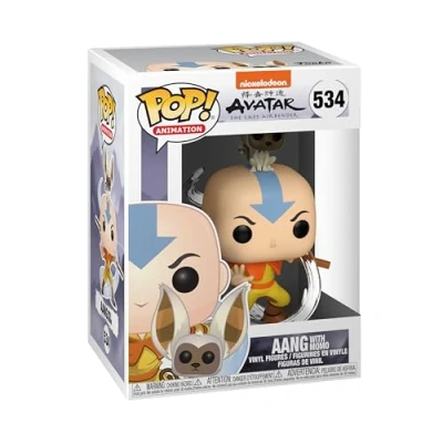 Afbeelding van Funko Pop! Avatar: Aang with Momo #534