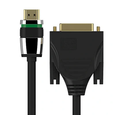 Afbeelding van PureLink ULS1300 020 Gecertificeerde High Speed HDMI/DVI kabel met HDMI veiligheidssluiting (FullHD resolutie tot 1920x1080 pixels (1080p), 2,00m, zwart