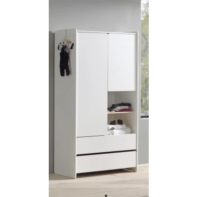 Afbeelding van Vipack Kiddy 2 of 3 deurs kledingkast