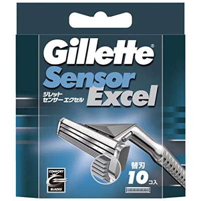 Afbeelding van [Set product] Gillette Sensor Excel Spare blade 10 pieces x 4