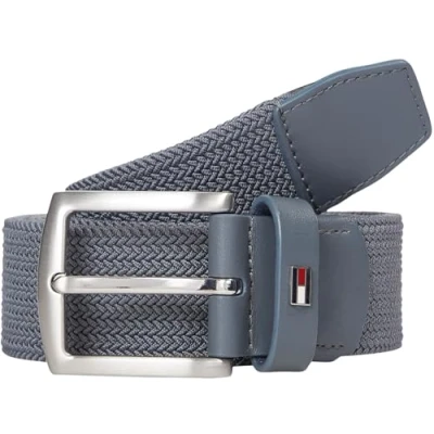 Afbeelding van Tommy Hilfiger Denton Riem, Heren, Maat: 100, Grey