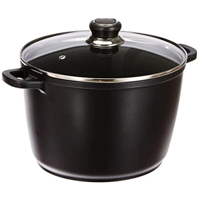 Afbeelding van Krüger Kookpan Aluguss Universaltopf mit Glasdeckel DELTA, 24 cm (1 delig)