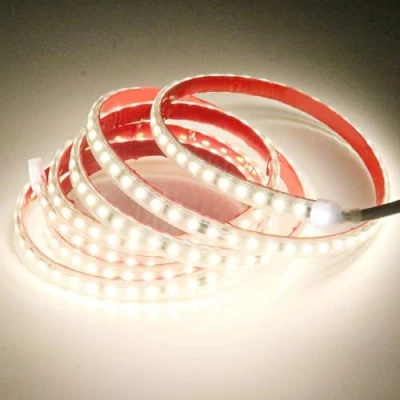 Afbeelding van 3M Very Bright LED Strip Lights AC 220V 230V Wit met Schakelaar, 3 Meter 2835 IP67 Waterproof Light Strips (Wit, 3M)