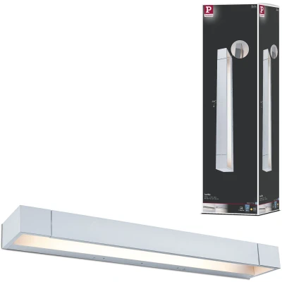 Afbeelding van Paulmann Lucille 71207 Wandlamp voor badkamer 17 W Warmwit Aluminium (mat)