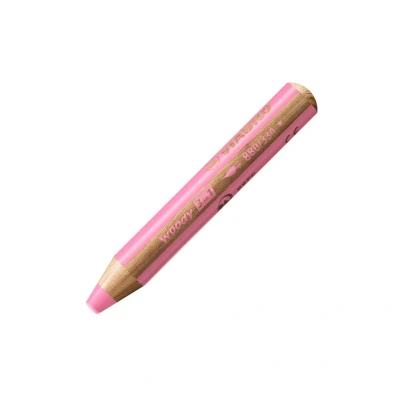 Afbeelding van Kleurpotloden STABILO 880 woody 3 in 1 multitalent roze