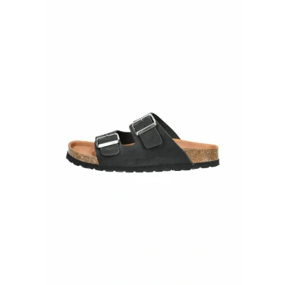 Afbeelding van Cosmos Comfort Muiltjes schwarz, Dames, Maat: 36, Schwarz Leer