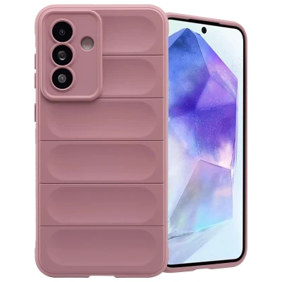 Afbeelding van Samsung Galaxy A56 Hoesje Siliconen en TPU (zacht) imoshion Softcase/Backcover Paars Telefoonhoesje