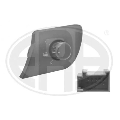 Afbeelding van ERA 662472 Schakelaar, spiegelverstelling SKODA: Fabia I Hatchback (6Y2) 1.4 16V, 1.2 1999 2008
