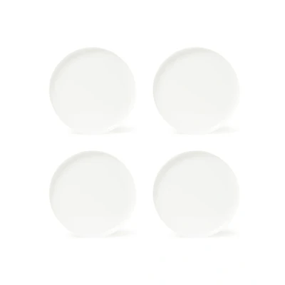 Afbeelding van Serax By Piet Boon dinerbord 24 cm set van 4 Wit
