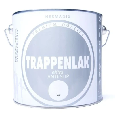Afbeelding van Hermadix Trappenlak Extra Zijdeglans Wit 2,5 liter
