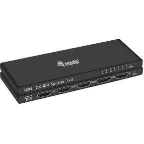 Afbeelding van Equip 332717 video splitter HDMI 4x
