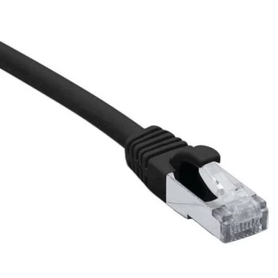 Afbeelding van Netwerkkabel RJ45 CAT 6 F/UTP LSOH SNG zwart 1 m