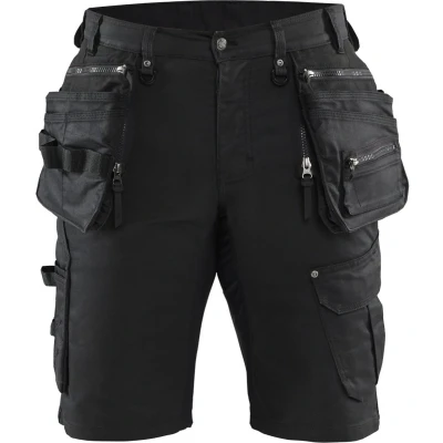 Afbeelding van Blaklader Short denim stretch X1900 1992 1141 Zwart/Zwart C52