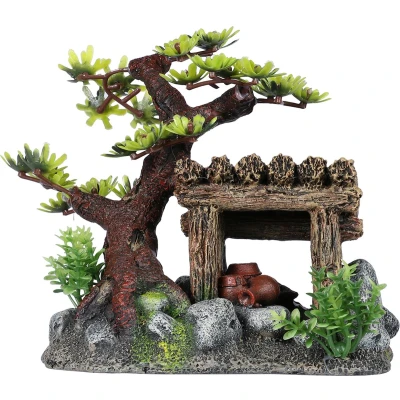 Afbeelding van Aqua Della Aquariumdecoratie Vissen Jars 15,5x10x14cm 1st