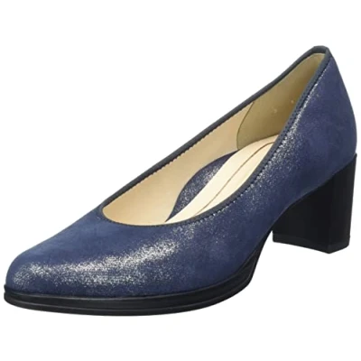 Afbeelding van ARA Cannes Damespumps, blauw, 38 EU, EU Breed