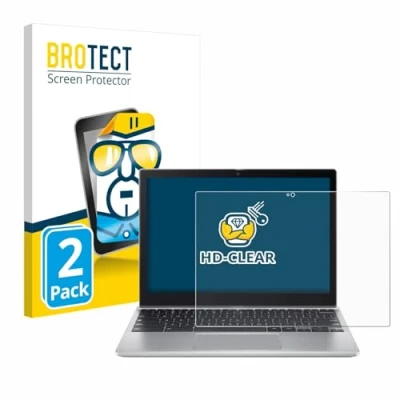 Afbeelding van BROTECT Screenprotector voor Acer Chromebook Spin 312 Folie Beschermfolie transparant (2 Stuks)